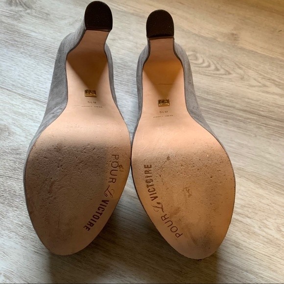 Pour La Victoire Platform Heels, Size 8 1/2 - Picture 5 of 6